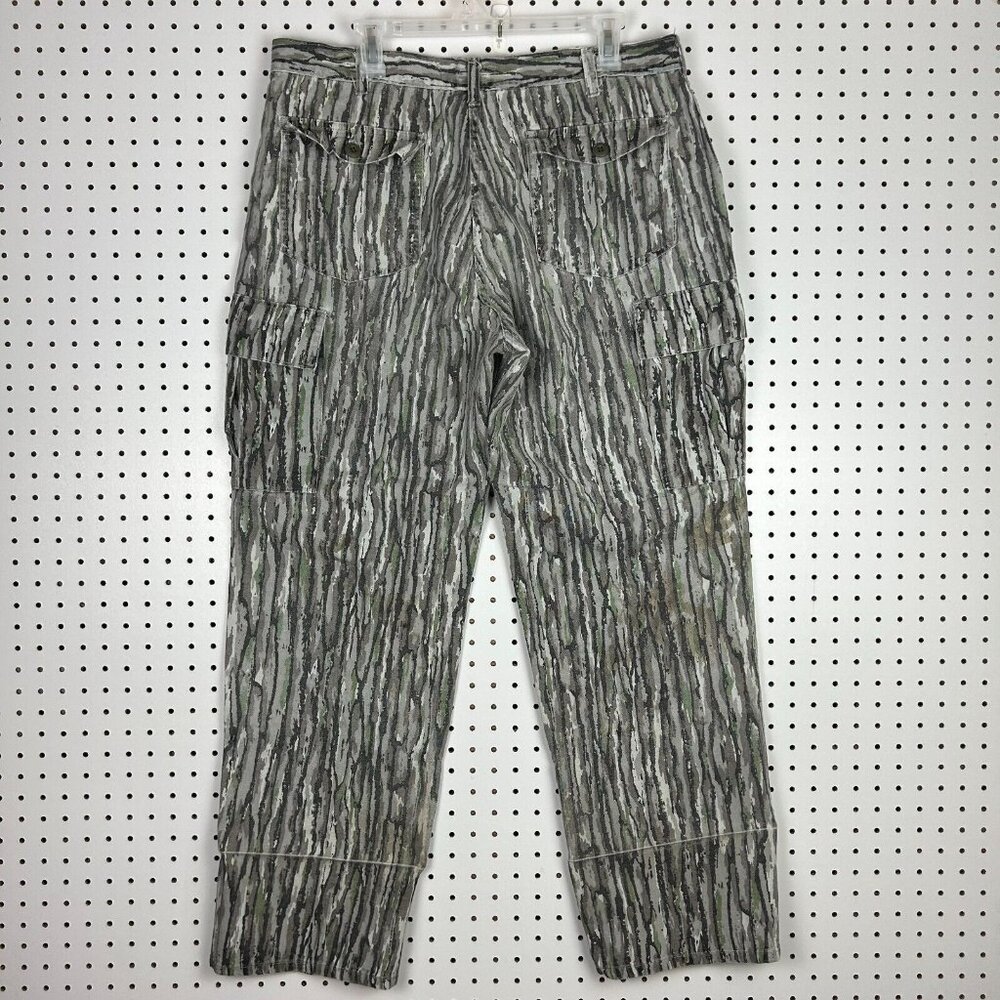 Treebark Vintage Camo Cargo Pants 36x32 Baggy‎ Y2K 90s Hunting Camouflage Wide